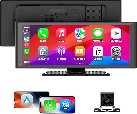 9.36 - Inch Portable Dash Recorder Car Navigation Hd Reversing Image Wireless Carplay - Velosole9.36 - Inch Portable Dash Recorder Car Navigation Hd Reversing Image Wireless Carplaycar - accessories