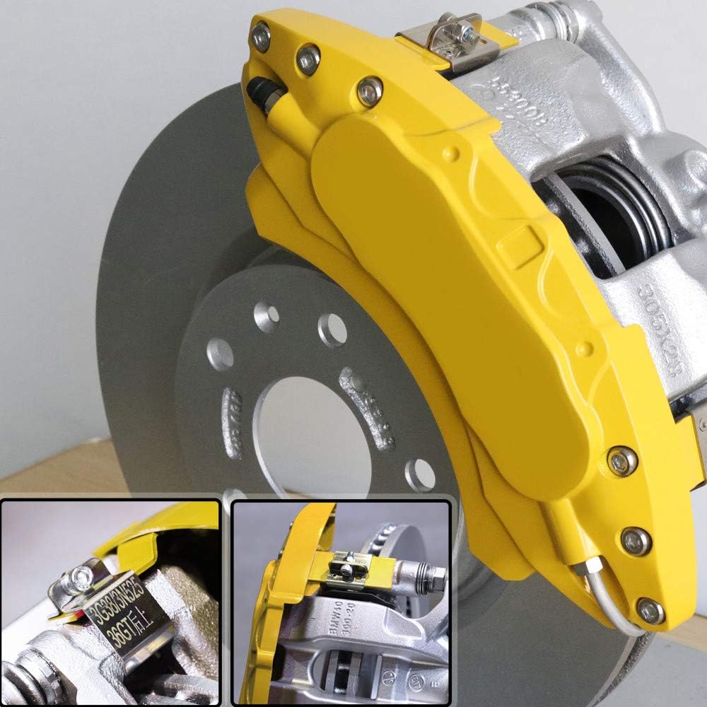 Automobile aluminum alloy caliper cover special car special buckle screw fixed caliper cover (4PCS) - VelosoleAutomobile aluminum alloy caliper cover special car special buckle screw fixed caliper cover (4PCS)car - accessories