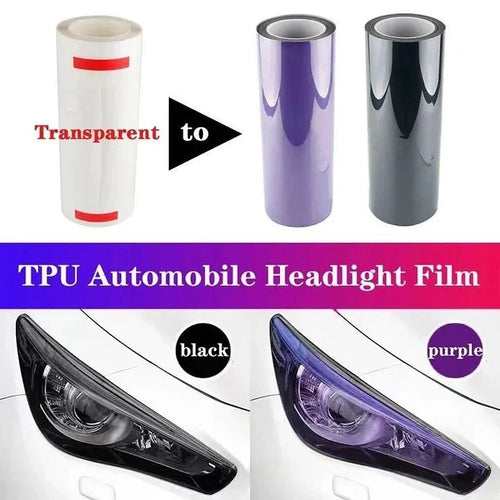 Automotive Headlight Film Light Control Tpu Color Change Lamp Film - VelosoleAutomotive Headlight Film Light Control Tpu Color Change Lamp Filmcar - accessories