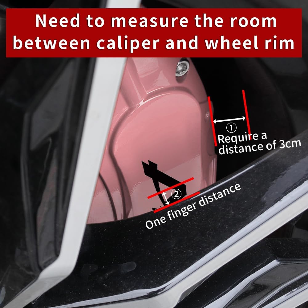 Car aluminum alloy special car special buckle screw fixed caliper cover (4PCS luxury upgrade version) - VelosoleCar aluminum alloy special car special buckle screw fixed caliper cover (4PCS luxury upgrade version)car - accessories
