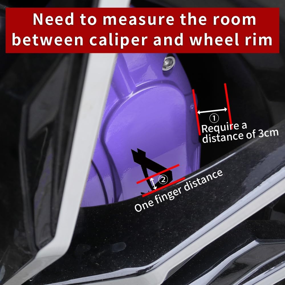 Car aluminum alloy special car special buckle screw fixed caliper cover (4PCS luxury upgrade version) - VelosoleCar aluminum alloy special car special buckle screw fixed caliper cover (4PCS luxury upgrade version)car - accessories