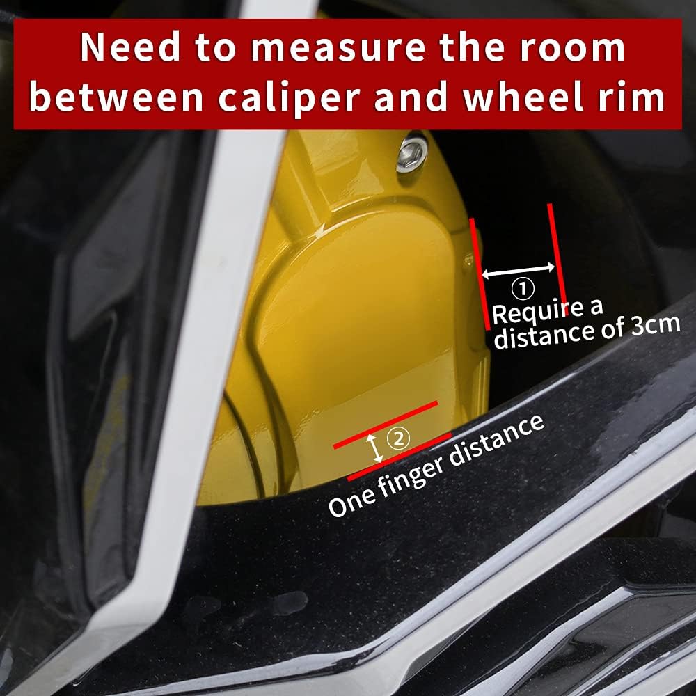 Car aluminum alloy special car special buckle screw fixed caliper cover (4PCS luxury upgrade version) - VelosoleCar aluminum alloy special car special buckle screw fixed caliper cover (4PCS luxury upgrade version)car - accessories
