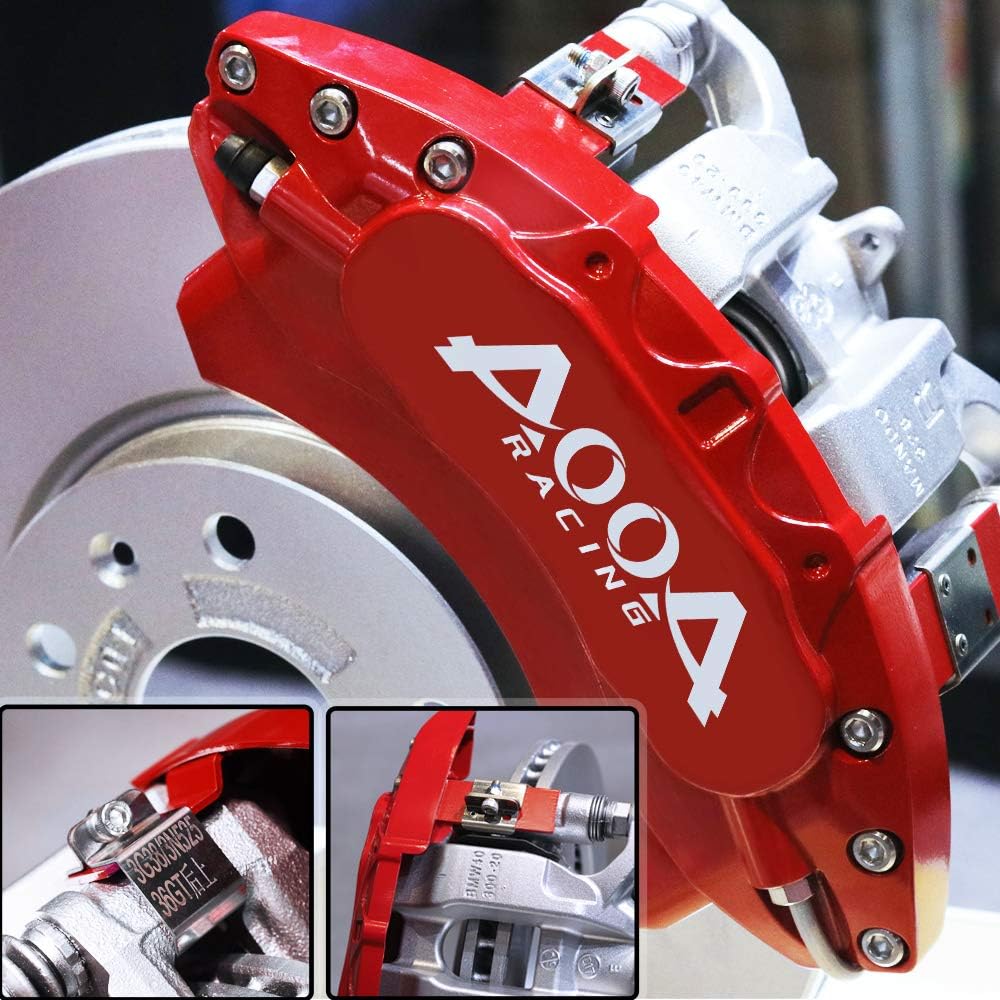 Car aluminum alloy special car special buckle screw fixed caliper cover (4PCS luxury upgrade version) - VelosoleCar aluminum alloy special car special buckle screw fixed caliper cover (4PCS luxury upgrade version)car - accessories