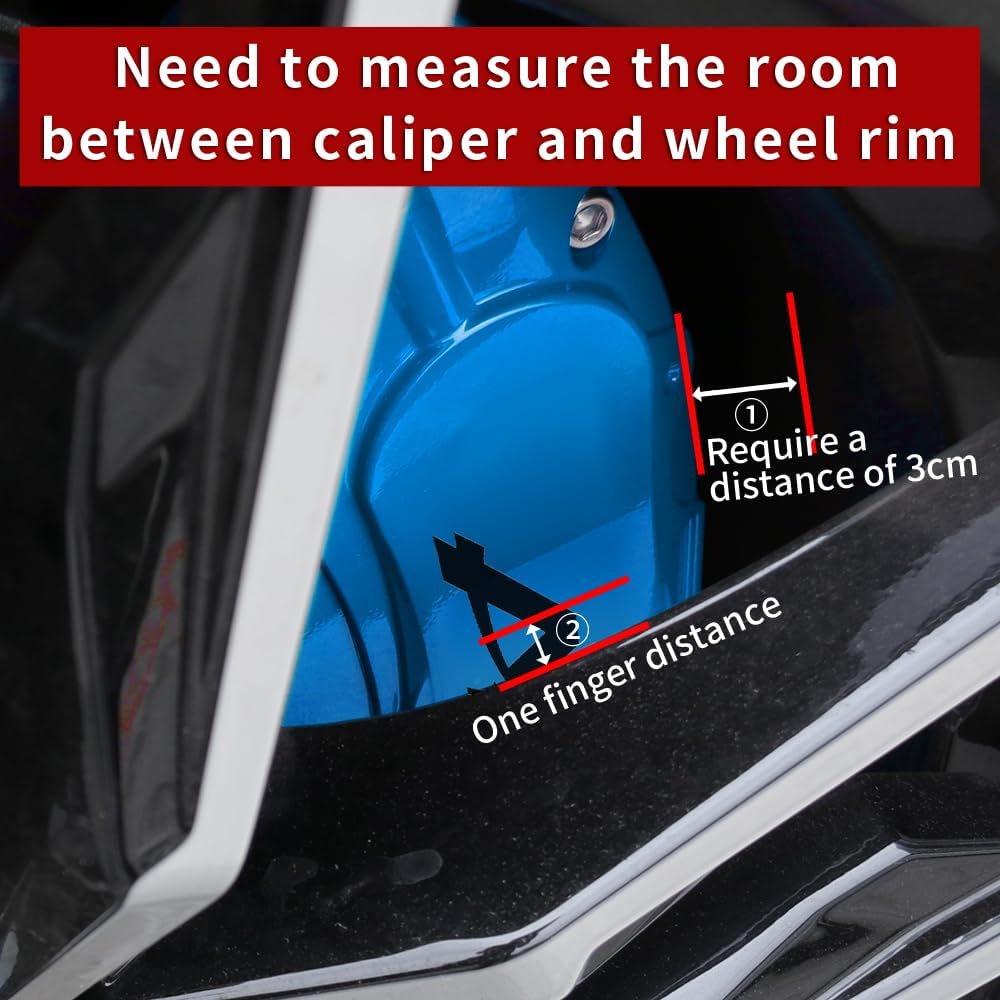 Car aluminum alloy special car special buckle screw fixed caliper cover (4PCS luxury upgrade version) - VelosoleCar aluminum alloy special car special buckle screw fixed caliper cover (4PCS luxury upgrade version)car - accessories
