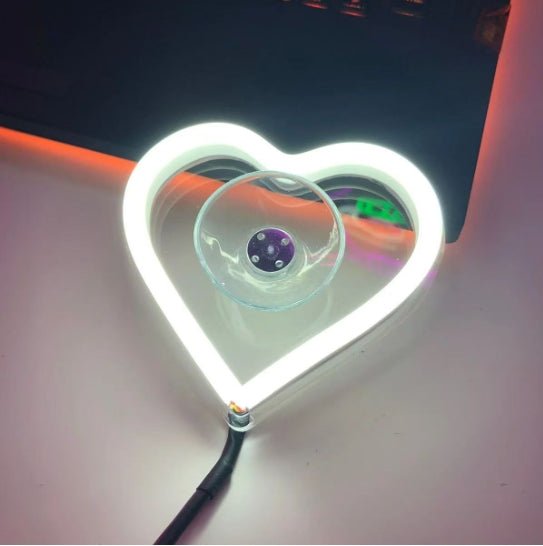 Car LED ambient light, triangular window light (blue heart pattern) - VelosoleCar LED ambient light, triangular window light (blue heart pattern)car - accessories