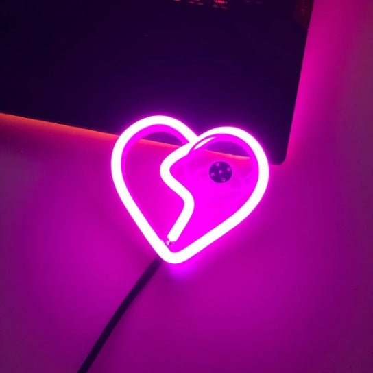 Car LED ambient light, triangular window light (blue heart pattern) - VelosoleCar LED ambient light, triangular window light (blue heart pattern)car - accessories