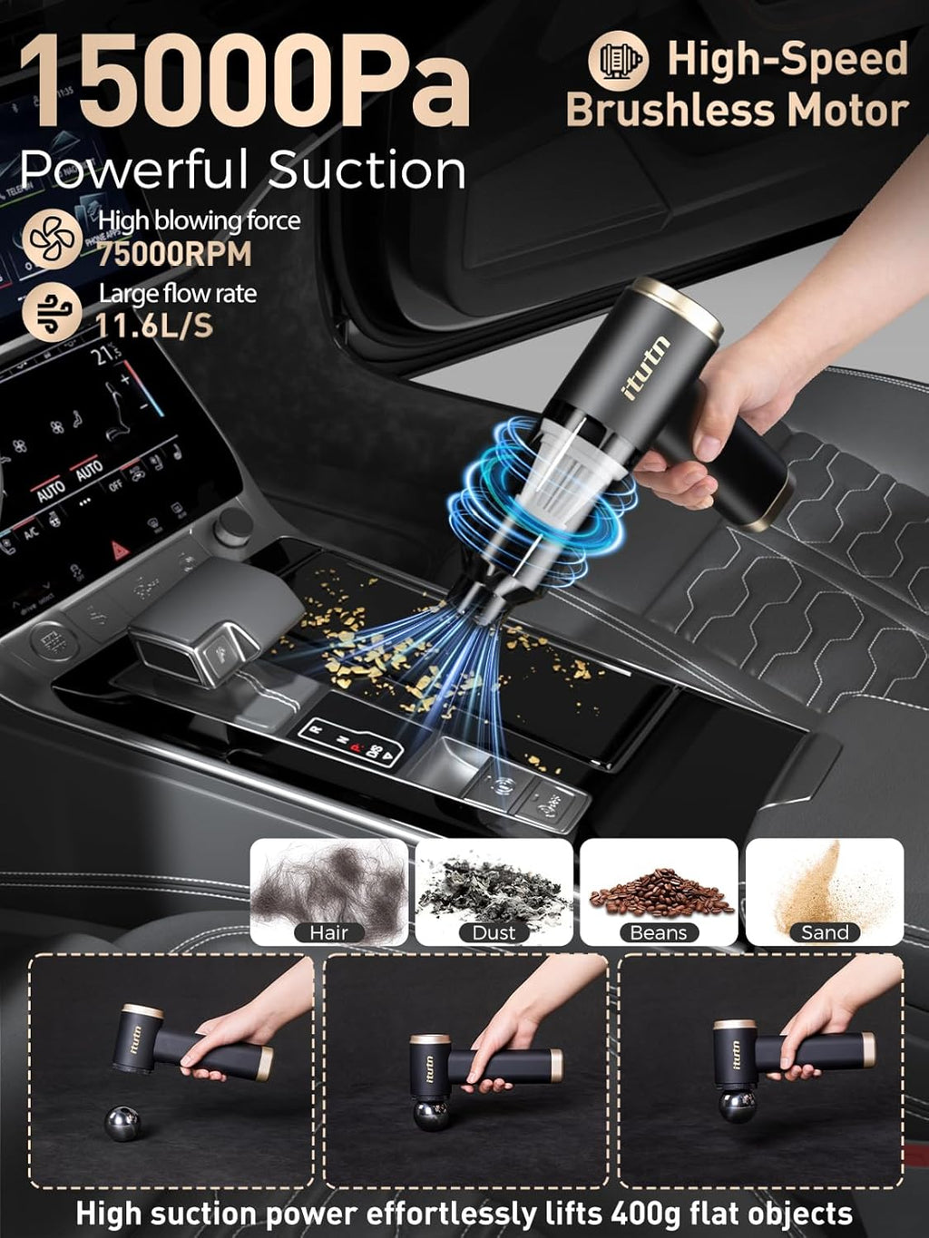 Mini Portable Vacuum for Car, Handheld Small Vacuum Cleaner - VelosoleMini Portable Vacuum for Car, Handheld Small Vacuum Cleanercar - accessories