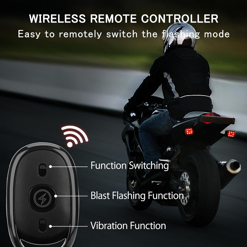 Wireless Remote Control Anti - Collision LED Strobe Light Kit - VelosoleWireless Remote Control Anti - Collision LED Strobe Light Kitcar - accessories